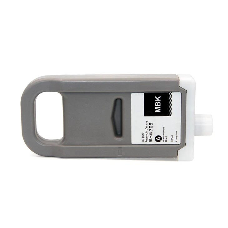Ocbestjet For Canon 8706 700ML Compatible Ink Cartridge With Chip And Pigment Ink